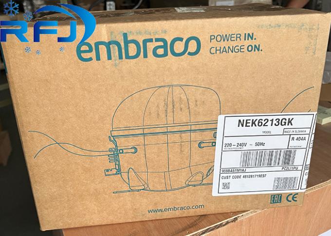 Компрессор Embraco NEK6213GK 220-240V 50Hz R404A для морозильной камеры 8