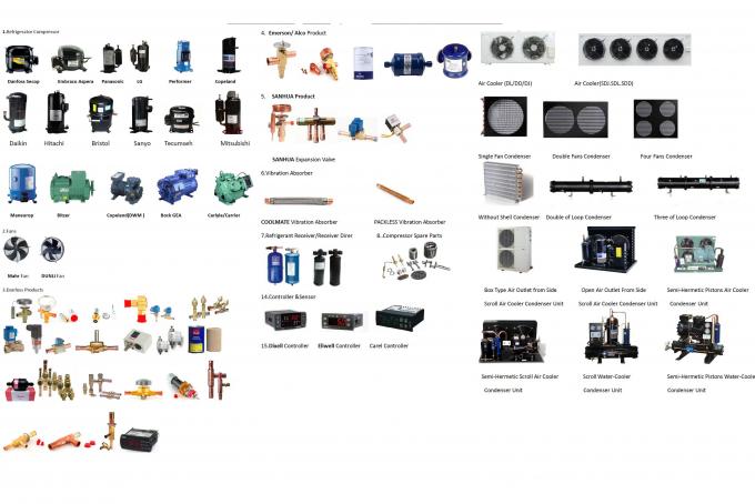 Mitsubishi TNB306FPGMC-L Инвертор Ротационный компрессор R410A 36000BTU Рефрижерационный конденсационный блок 3