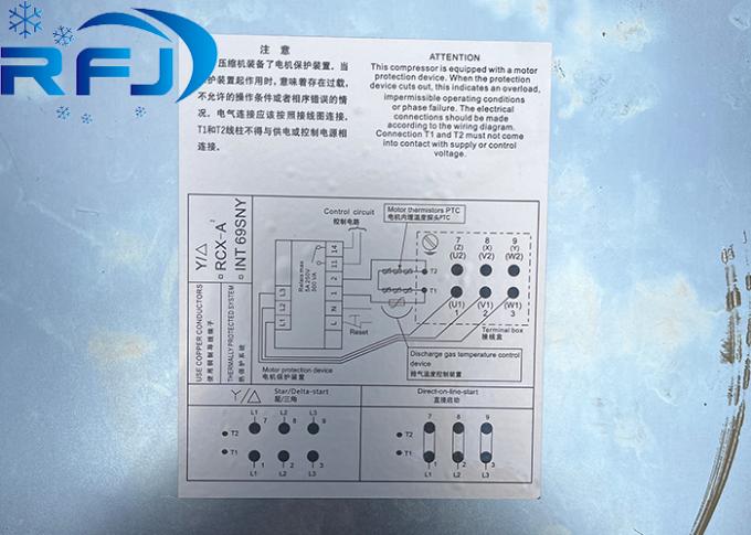 Компрессор SRC-S-305-L4 12HP винта RefComp для конденсируя блока 1