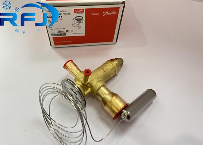 Термостатический расширительный клапан Danfoss TGE 067N2011 R22/R407C 3