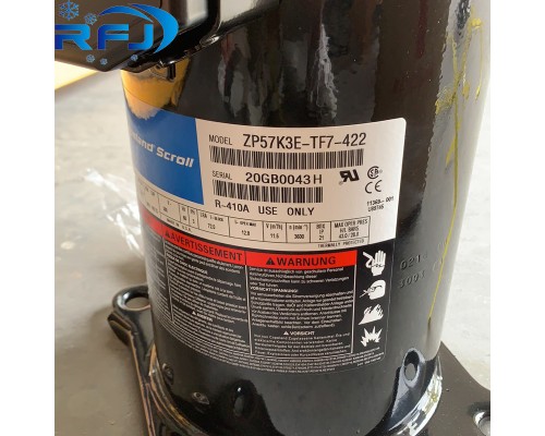 Copeland ZP57K3E-TF7-422 ZP серии скрут компрессор низкой температуры Copeland ZP57K3E-TF7-422 ZP серии скрут компрессор низкой температуры