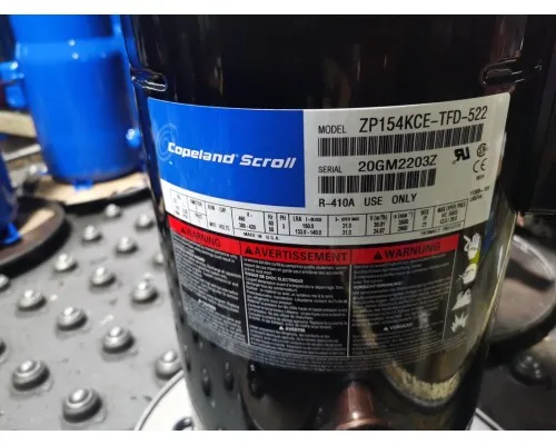 Компрессор ZB45KQE-TFD-558 переченя 3 Phase/6HP Copeland герметичный для коммерчески холодильника Компрессор ZB45KQE-TFD-558 переченя 3 Phase/6HP Copeland герметичный для коммерчески холодильника